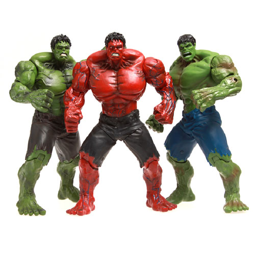 Marvel Super Hero Series 10 Hulk Action Figures PVC Model Statue Collectible Toy Gift Boy